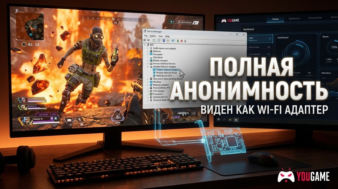 DMA для Apex Legends на втором мониторе